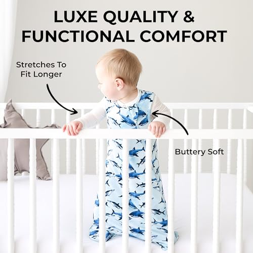 Image of Posh Peanut Baby Wearable Blanket - Newborn Sleeveless Ruffled Sleep Bag - Viscose from Bamboo Infant Wear - .5 TOG