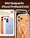 Saiuxiu for iPhone 17 Pro Max Case, Compatible with MagSafe, Magnetic Slim Cover, Anti-Yellowing & Shockproof, Full Camera Protection, Includes Screen & Lens Protectors, Clear Protective Case