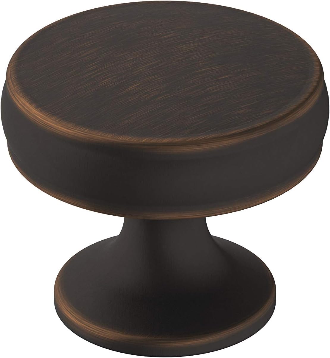 Amerock | Cabinet Knob | Oil Rubbed Bronze | 1-1/4 inch (32 mm) Diameter | Renown | 1 Pack | Drawer Knob | Cabinet Hardware