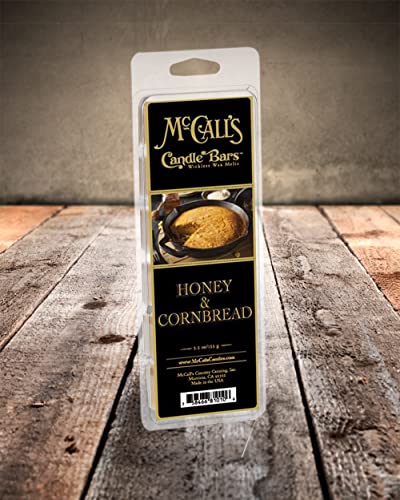 Mccalls Candles Bars | Honey & Cornbread | Highly Scented & Long Lasting | Premium Wax & Fragrance | Made In The Usa | 5.5 Oz… #TOP1