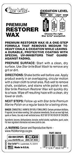 Star Brite 86016 Premium Restorer Wax thumb #1