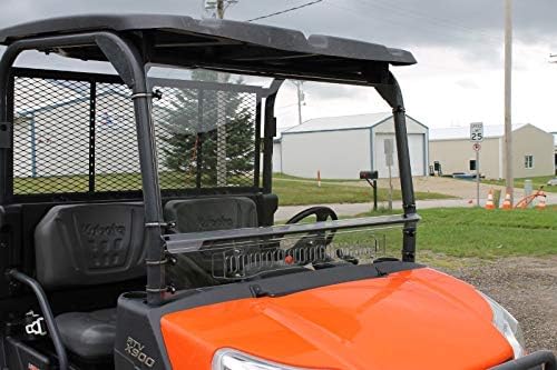 Vented windshield compatible with kubota RTV-X Models 2014-2026