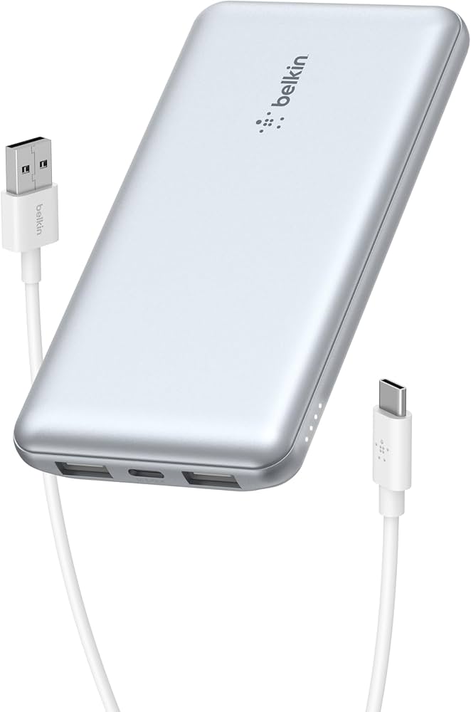 【新品未使用】 Belkin BoostCharge Pro 10000mAh Amazon.com: Belkin Portable Charger, Power Bank 10000 mAh w