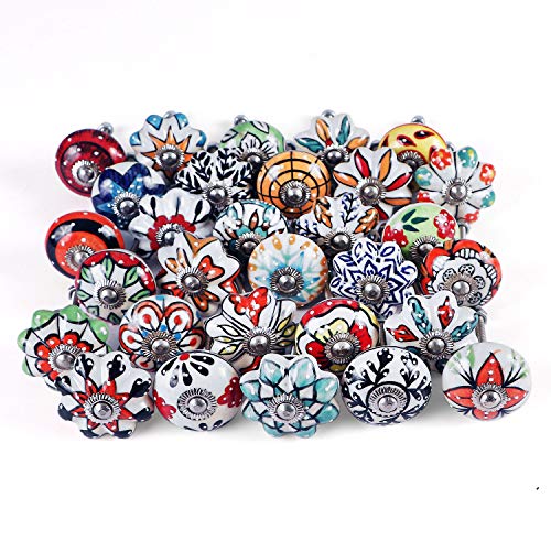 Cosynee Cabinet Knobs Drawer Pulls Dresser Knobs Drawer Knobs Kitchen Cabinet Knobs Assorted Drawer Knobs (Lot of 30)