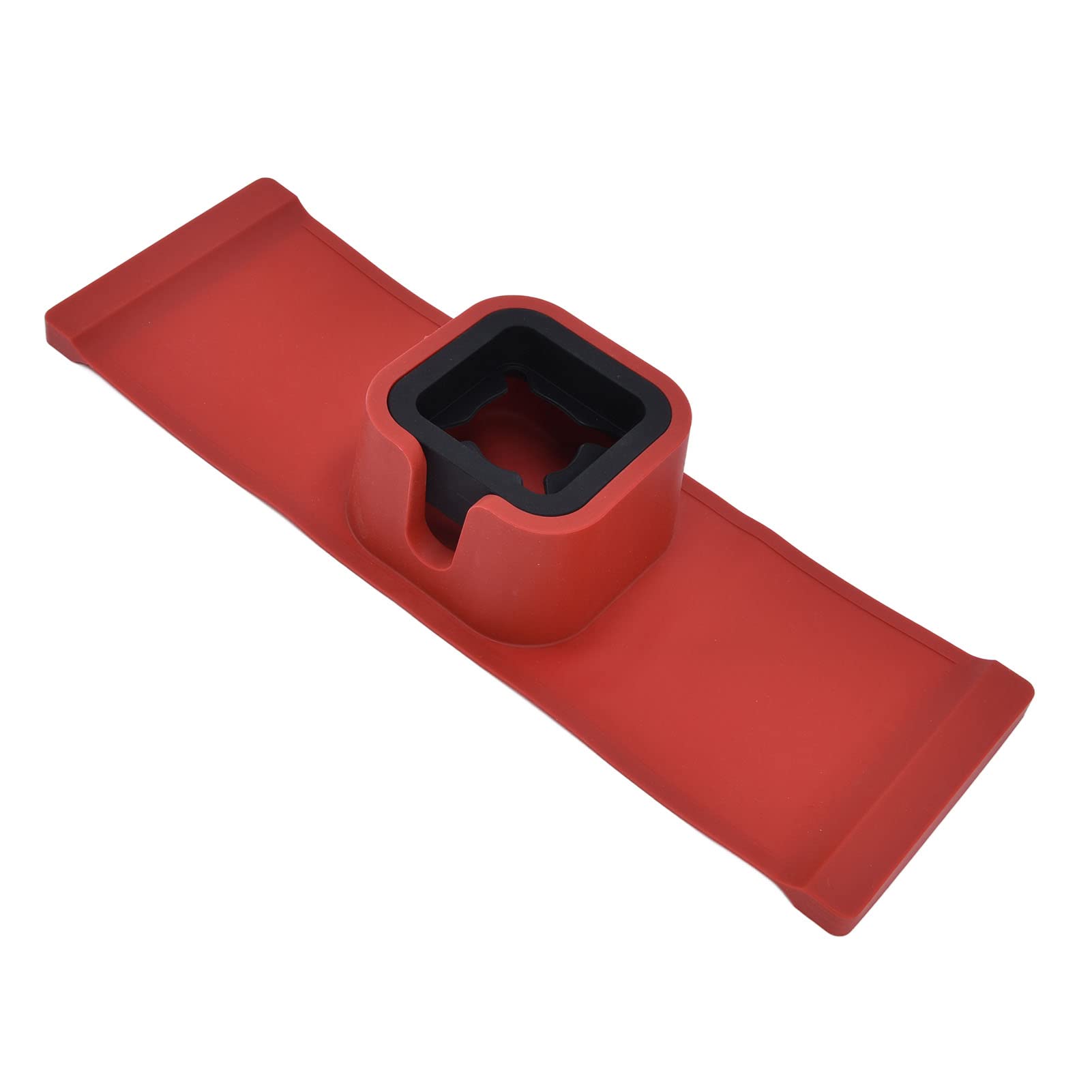 Porte-gobelet anti-déversement réglable noir avec base adhésive pour fauteuil