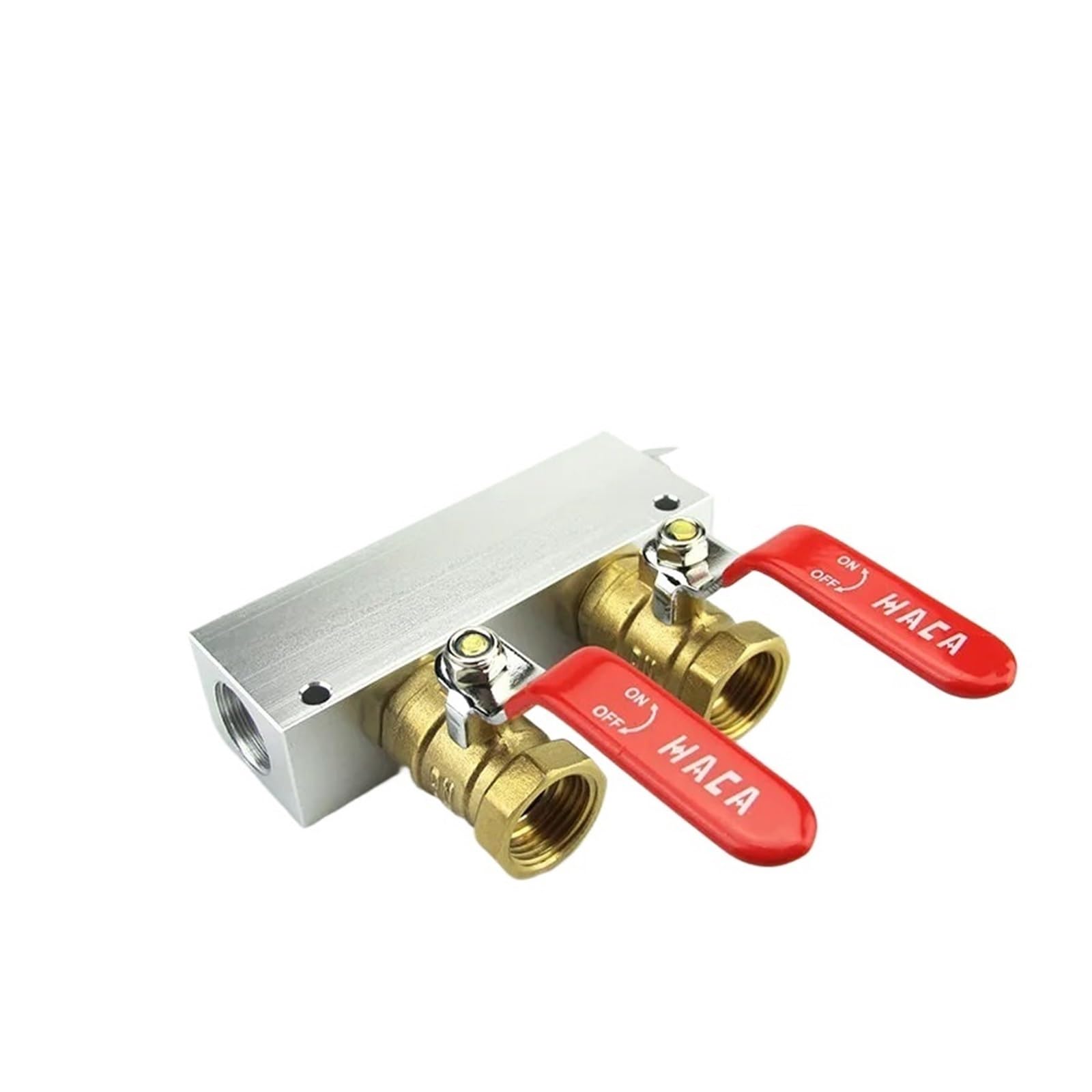 Bloc de distribution pneumatique en aluminium pour optimiser la pression d'air comprimé
