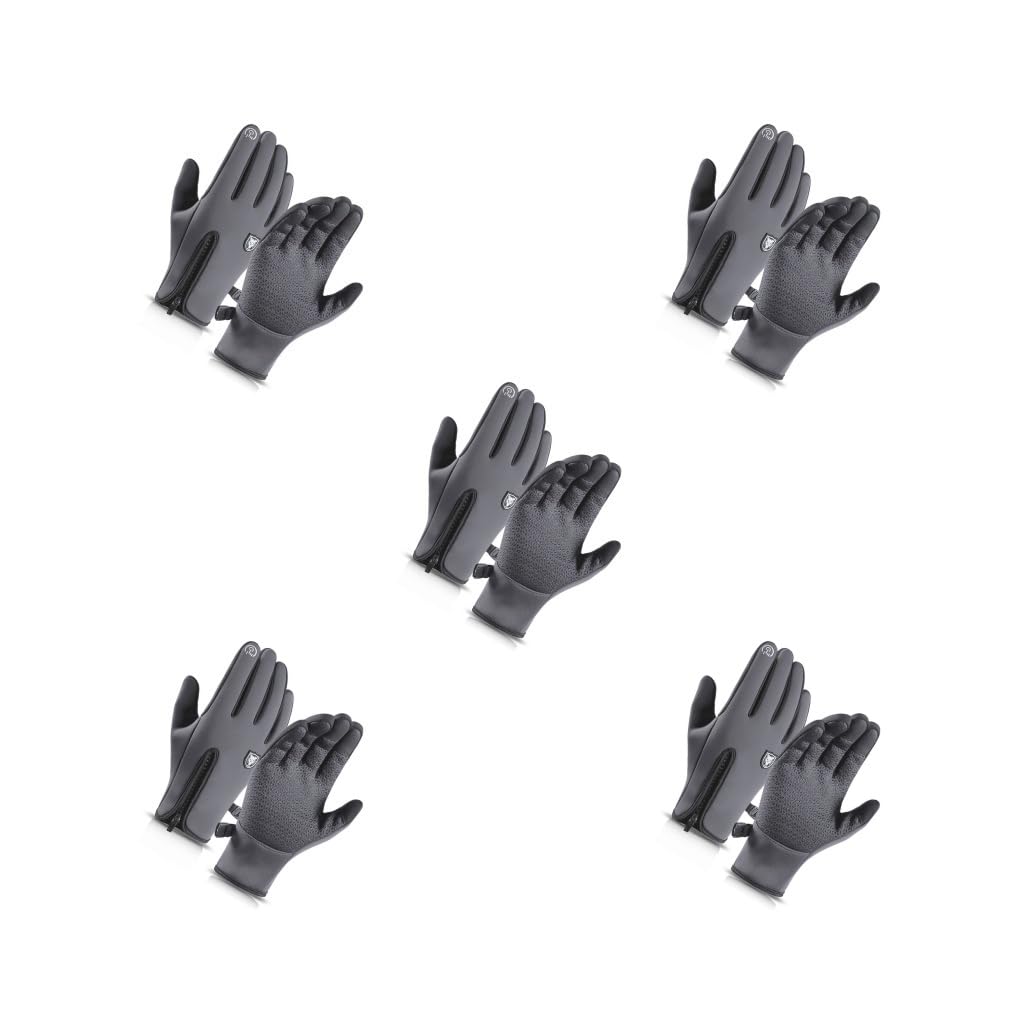 Winterhandschuhe, Handwickel, Fahrradzubehör, feine Verarbeitung, wasserdicht, Skiausrüstung, Wärme, praktisch, mehrfarbig, Schwarz/XL
