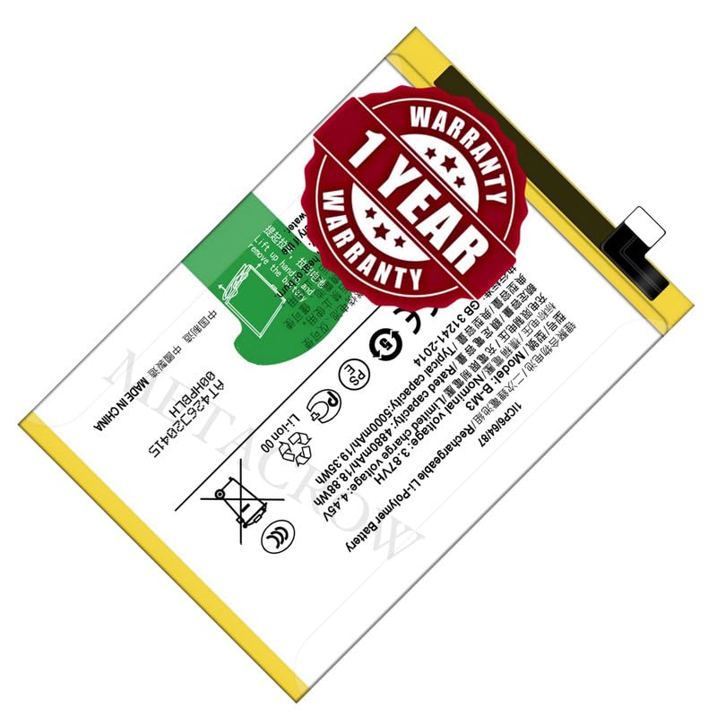 Image of Original B-M3 Battery Compatible for Vivo Y30 (1938) | Y30 5G (V2160) | Y50 (1935, V1965A) - (5000mAh) - 1 Year Warranty JK1