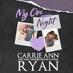 My One Night Audiolibro Por Carrie Ann Ryan arte de portada