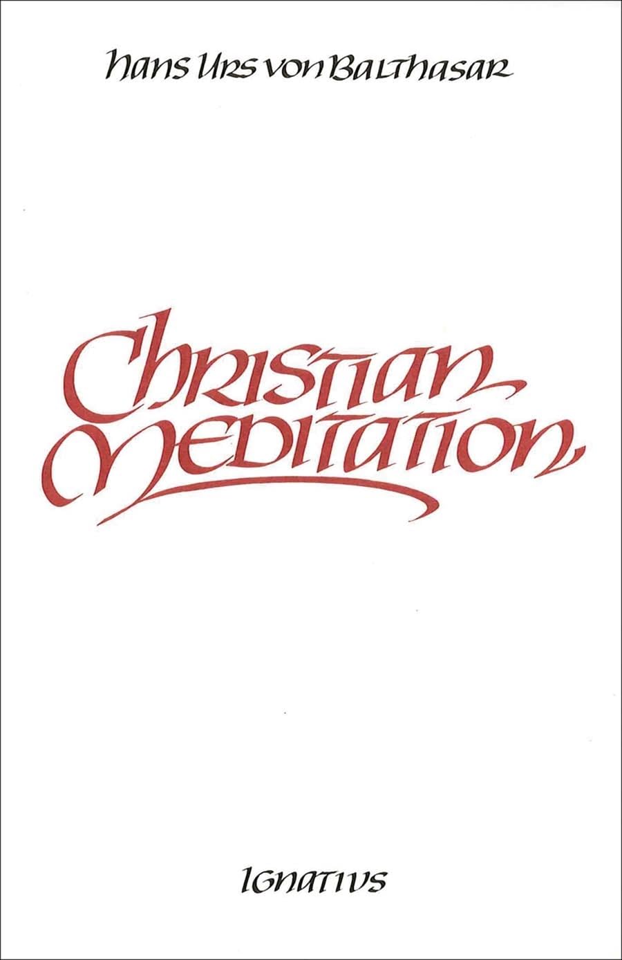 Buy Christian Meditation โ BookShops.in