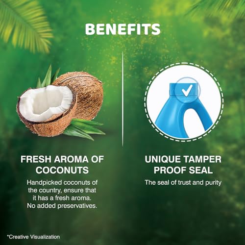 Bajaj 100% Pure Coconut Oil 1 litre - Image 4