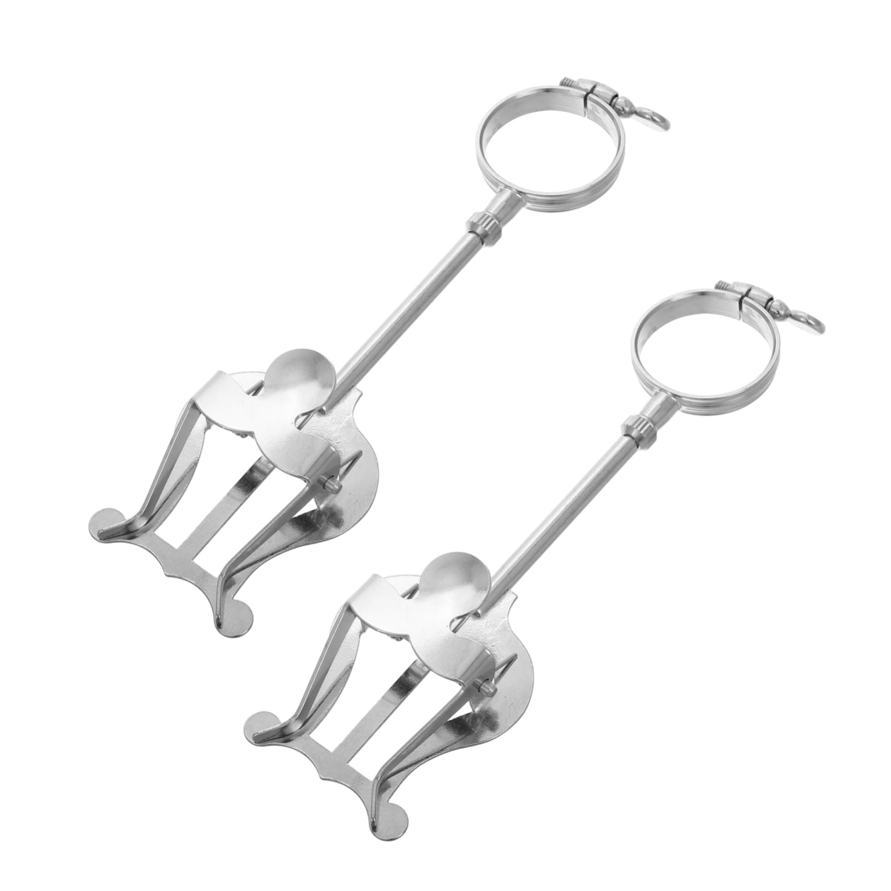 ifundom 2pcs Clarinet Music Sheet Clip Clarinet Music Holder For Marching Band Marching Clarinet Music Fixing Holder Lyre Sheet Music Holder Clip Lyre Music Fixation Clip