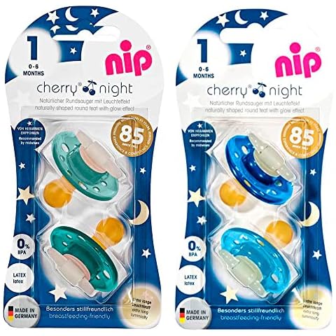 NIP Cherry Rundsauger Schnuller NIGHT 0-6 Monate Cover