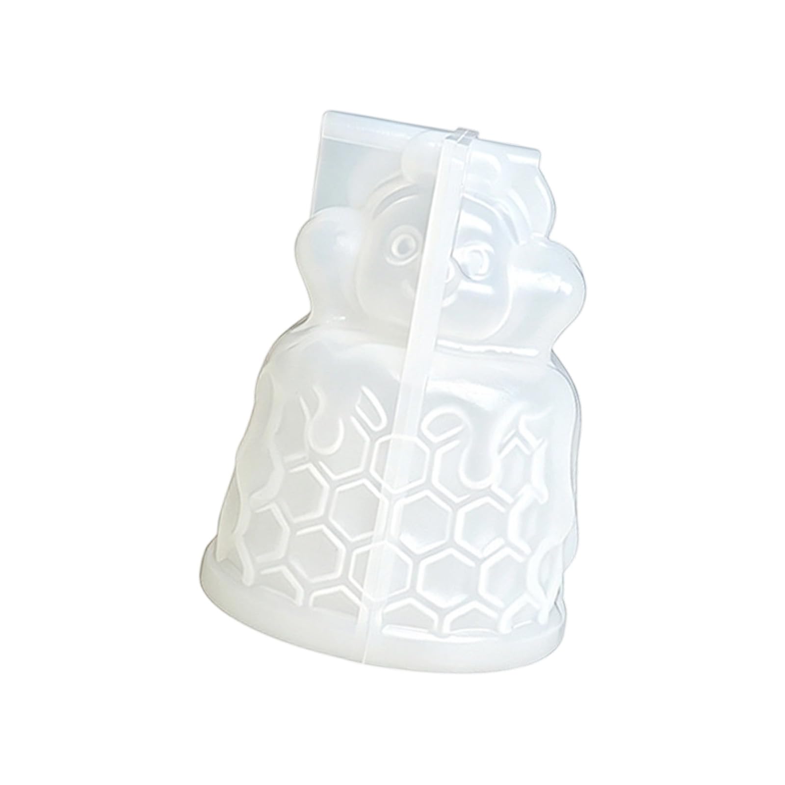 Zeiwohndc C Zeiwohnd Modern Silicone Mold Lovely Bear And Honeycomb Design Great For Soap And Resin Art Piece Honeycomb Bear Silicone Mold