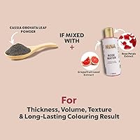 Vista 75 de MinaiBrow Polvo de tinte natural para cejas marrón medio Kit de tinte instantáneo a prueba de manchas con cepillo en ángulo dúo