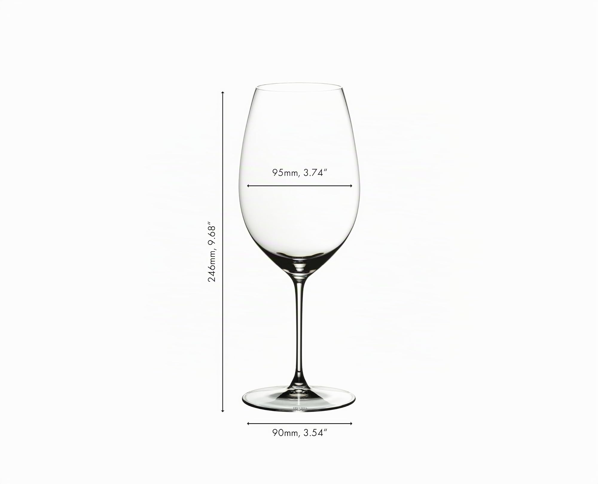 RIEDEL RIEDEL Veritas 6449/30 - Set di 2 bicchieri da vino rosso come Shiraz, 650 ml