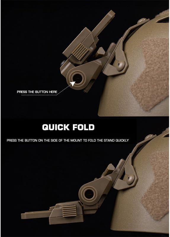 Tactical Fast Helmtet Accessory PVS15 PVS18 GPNVG18 Night Vision Goggle Mount L4G69 NVG Arm Mount Adapter