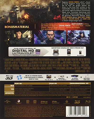 The Great Wall (+ Blu-ray)