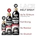 RED By Kiss Styler Fixer Melting Lace Melt Spray, Ultimate Hold, Scalp Protection, Fast Drying & No Residue, Strong Adhesion, Natural Look for Lace Front Wig