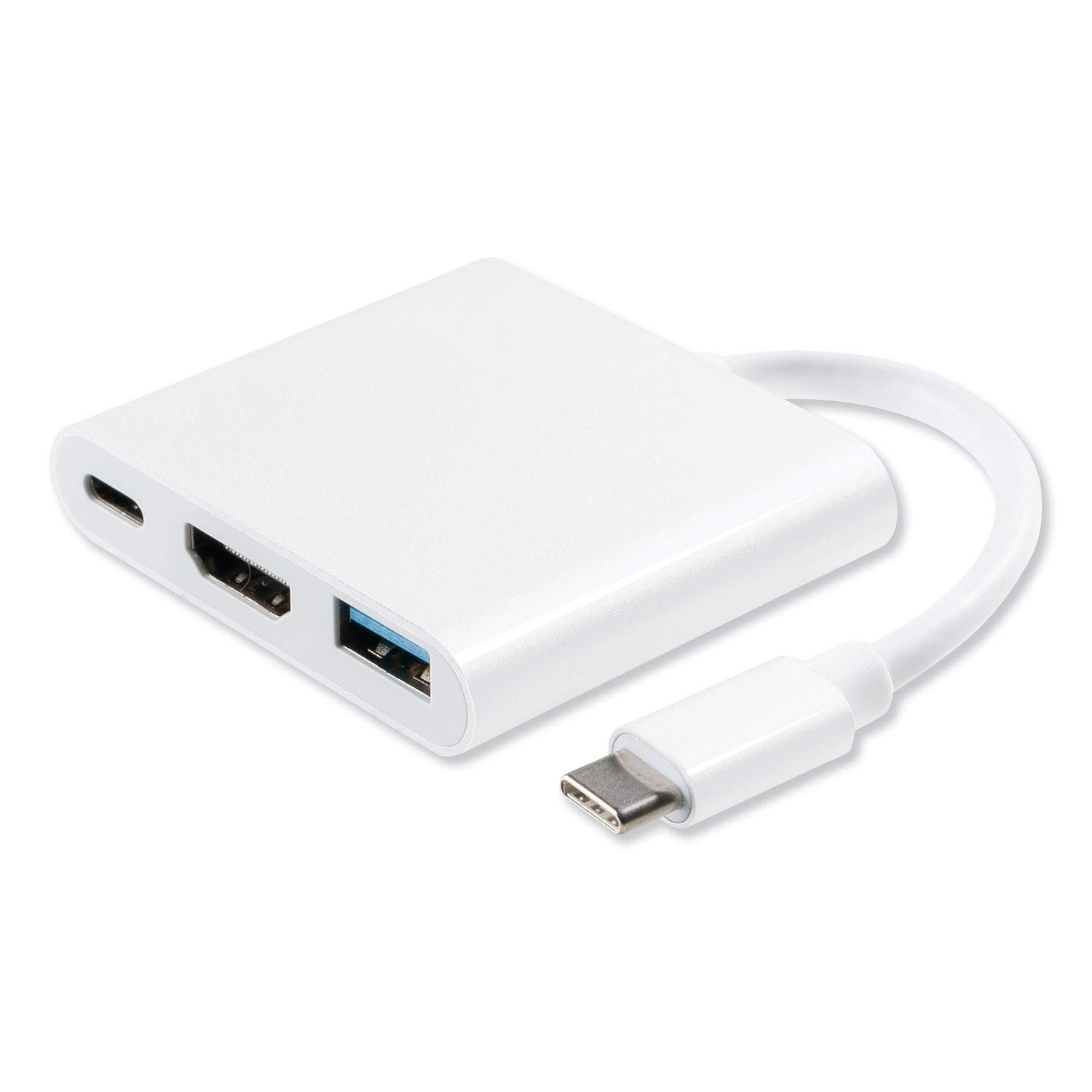 Innovera USB tipo C HDMI adaptador multipuerto, ADAPTADOR, MLTPRT, USBC, 5 pulgadas, WH