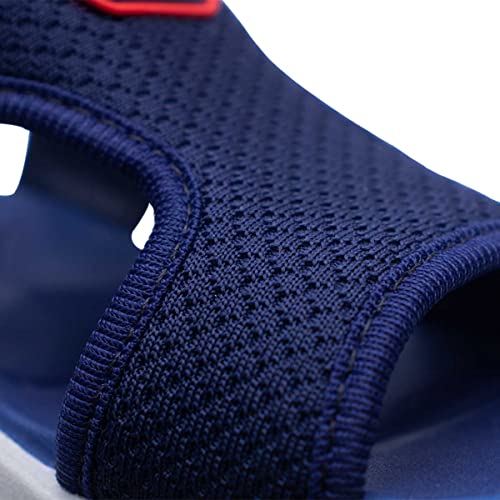 Sandália Papete Infantil Menino Calce Fácil Macio Bebê 15.01 (Marinho, br_footwear_size_system, todd