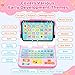 Learning Toy for Kids 1 2 3 Year Old Boys Girls, Learning Laptop for Toddlers 1-3, Interactive Educational Toys with Music Sounds Lights, Christmas Birthday Gifts for Baby Kids Age 12-18 Months, Pink