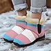 Transgender Pride Flag Snow Boots for Women -Fashion Winter Warm Snow Boots Anti-Slip outdoor Furry bootie for men women