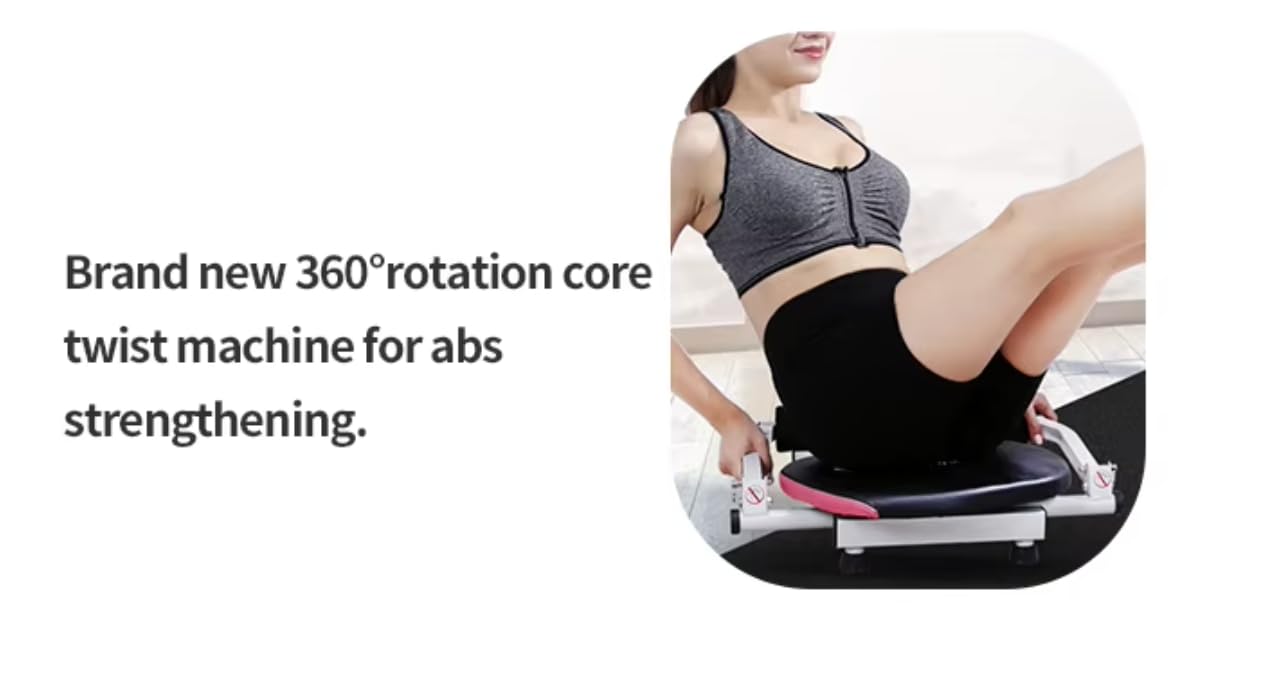 Amazon.com: Ultimate 360 Degrees Rotating Ab Crunch Machine