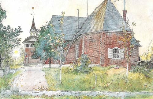 Lienzo decorativo para pared Sundborns de Carl Larsson: cuadro vintage 60x90cm