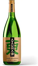 Azuma Saquê Dourado Sake Seco 740ml
