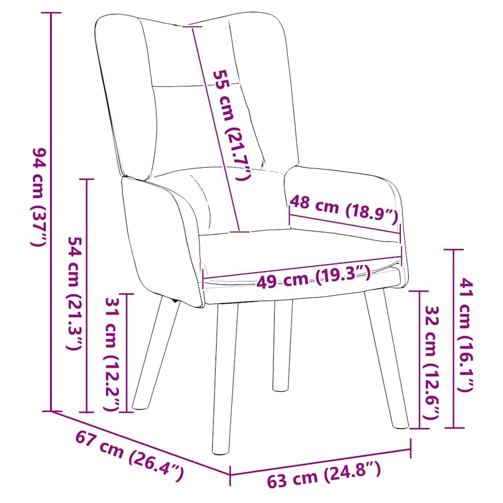 vidaXL poltrona Verde chiaro 63 x 67 x 94 cm Velluto, Poltrona Moderna, Seduta in Velluto, Comoda e Relax per Soggiorno o Camera, Design Elegante e Style