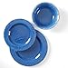 Gibson Home Mauna Melamine Dinnerware Set, Service for 4 (12pcs), Cobalt Rustic