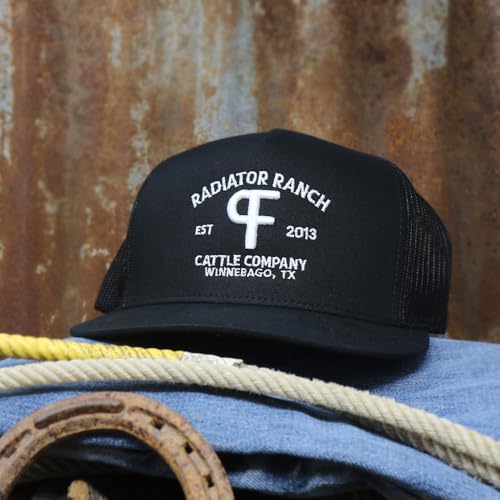 Image of Rodeo Time Dale Brisby PF Brand Adjustable Snapback Hat - Western Trucker Cap for Men & Women, Adjustable Cowboy Style