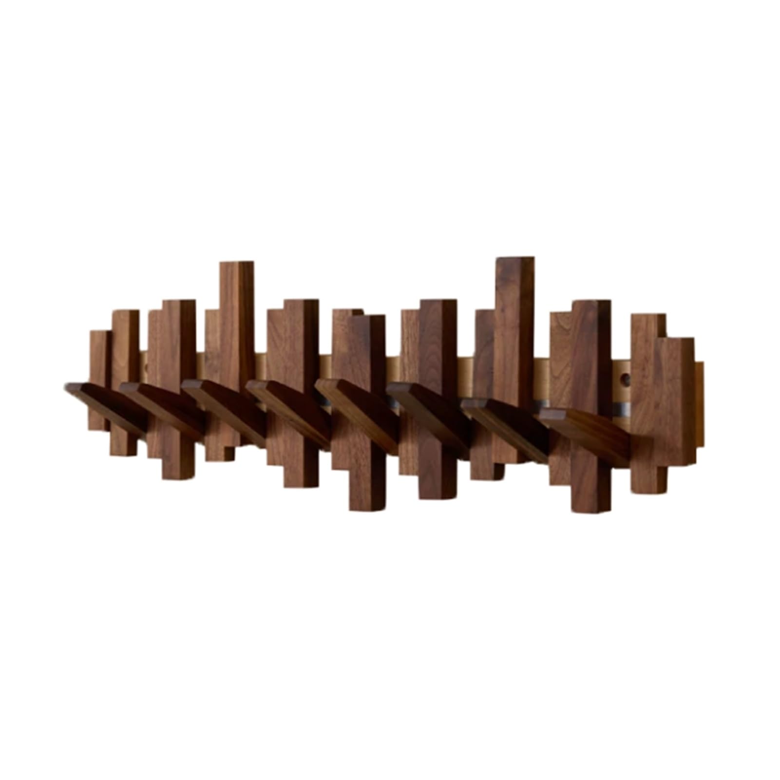 Genérico Perchero Con Forma De Llave De Piano, Colgador De Pared Con 4/6/10 Ganchos, For Colgar Ropa, Llaves, Batas, Bolso, Toallas(10 hooks)