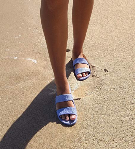 Image of J-Slips Kids Sandals - Comfortable Boys and Girls Jesus Jandals for Beach and Summer - Waterproof Hawaiian Slides in 12 Colors, Sandalias