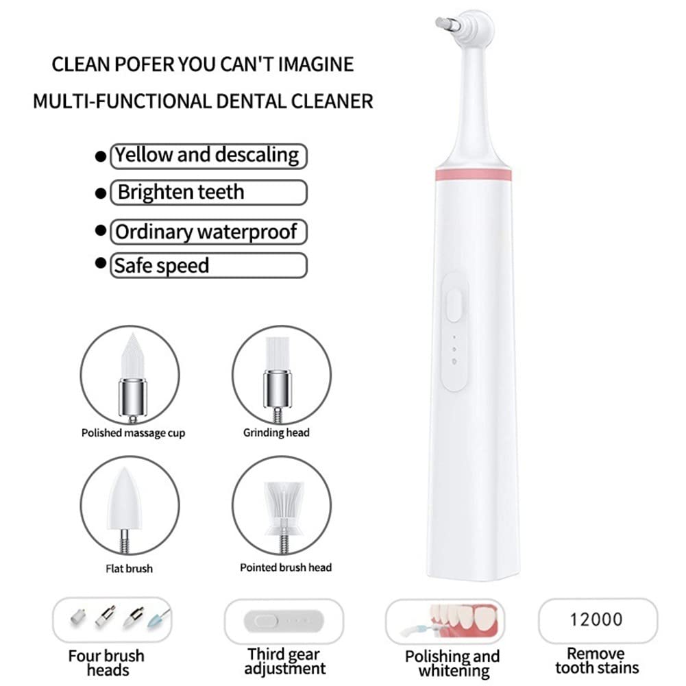 Cepillo De Dientes EléCtrico para Mascotas De 2 Piezas, Herramienta De Blanqueamiento Limpio para Dientes De Gato Y Perro para Razas Grandes Y PequeñAs