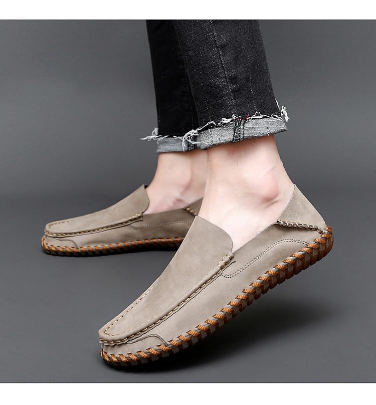 Men's Casual Loafers, Lightweight and Fashionable, Sewn Shoes, Suitable for Daily wear and Social Gatherings3