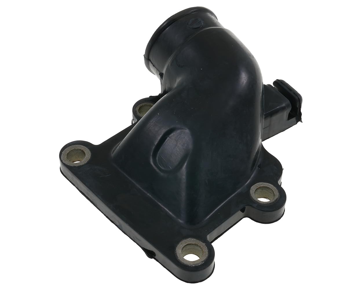Pipe à 21 millimètres Minarelli vertical compatible avec MBK Booster Rocket | Ouvert pour carburateurs jusqu'à 21 millimètres, raccord 23 millimètres, caoutchouc; compatible avec MBK Spirit, Track, Stunt