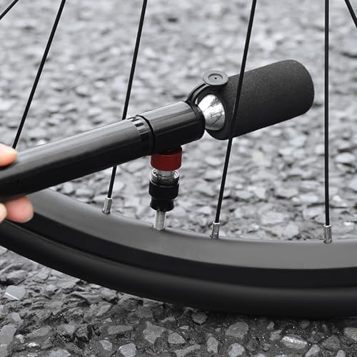 Bombas de aire de mano CO2 de aleación para bicicletas compactas 2
