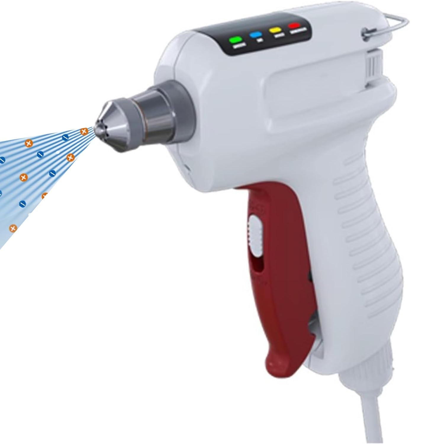 Eiwitany Handheld Anti-Static Ionizing Air Gun with Working Indicator Light, Practical Static Eliminator for Static and Dust Removal