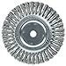 Weiler 08138 8" Standard Twist Knot Wire Wheel, 014" Steel Fill, 3/4" Arbor Hole, Made in The USA (Pack of 2)