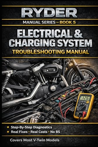 MOTORCYCLE ELECTRICAL & CHARGING SYSTEM TROUBLESHOOTING MANUAL: step-By-Step Diagnostics •
