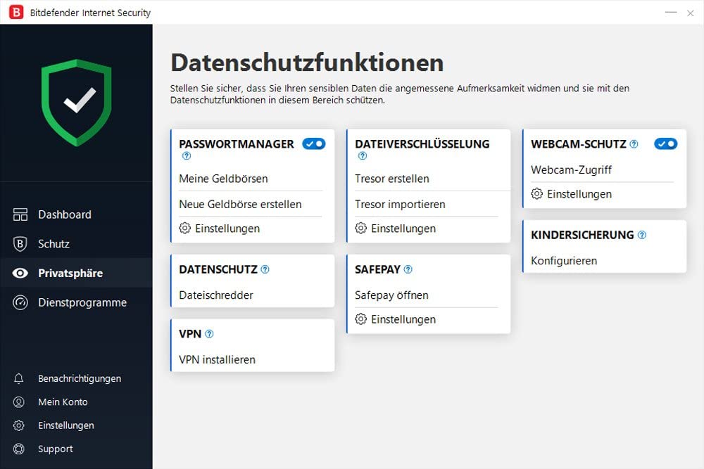 Bitdefender Internet Security 2022 - 3 Geräte | 2 Jahre Abonnement | PC Aktivierungscode per Post