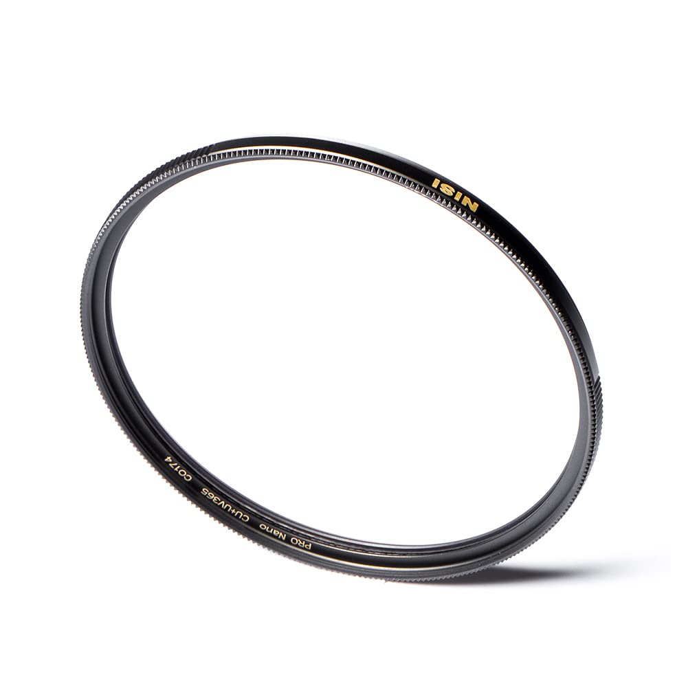 NiSi Filtro UV HUC de 58 mm | Filtro UV con marco de latón nanorecubierto