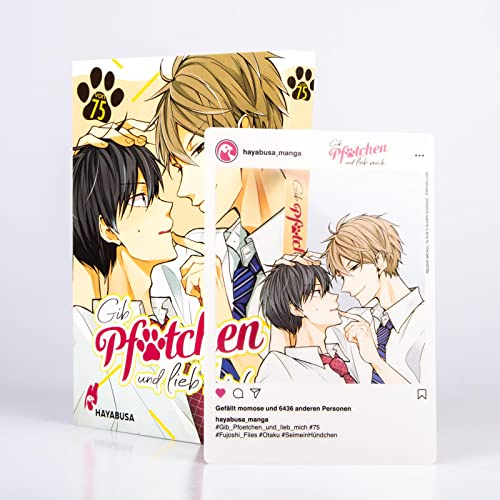 Gib Pfötchen und lieb mich! Süßer Yaoi-Einzelband nach dem Motto 'Was sich neckt das liebt sich'!