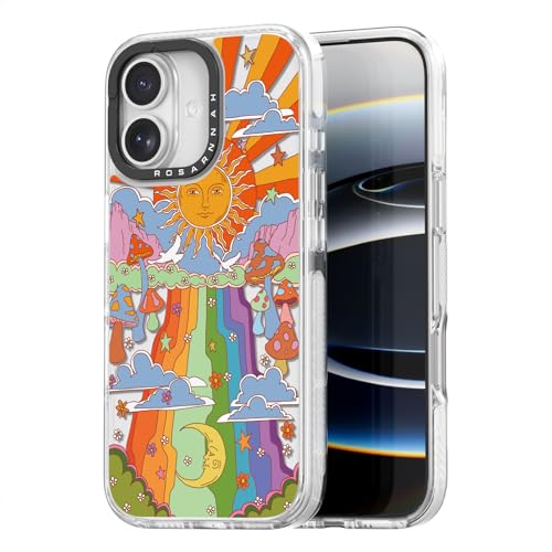 Coque de téléphone compatible avec iPhone 6.1 transparente antichoc Rosarnnah