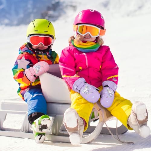 Image of SATINIOR Kids Snow Mittens Ski Gloves
