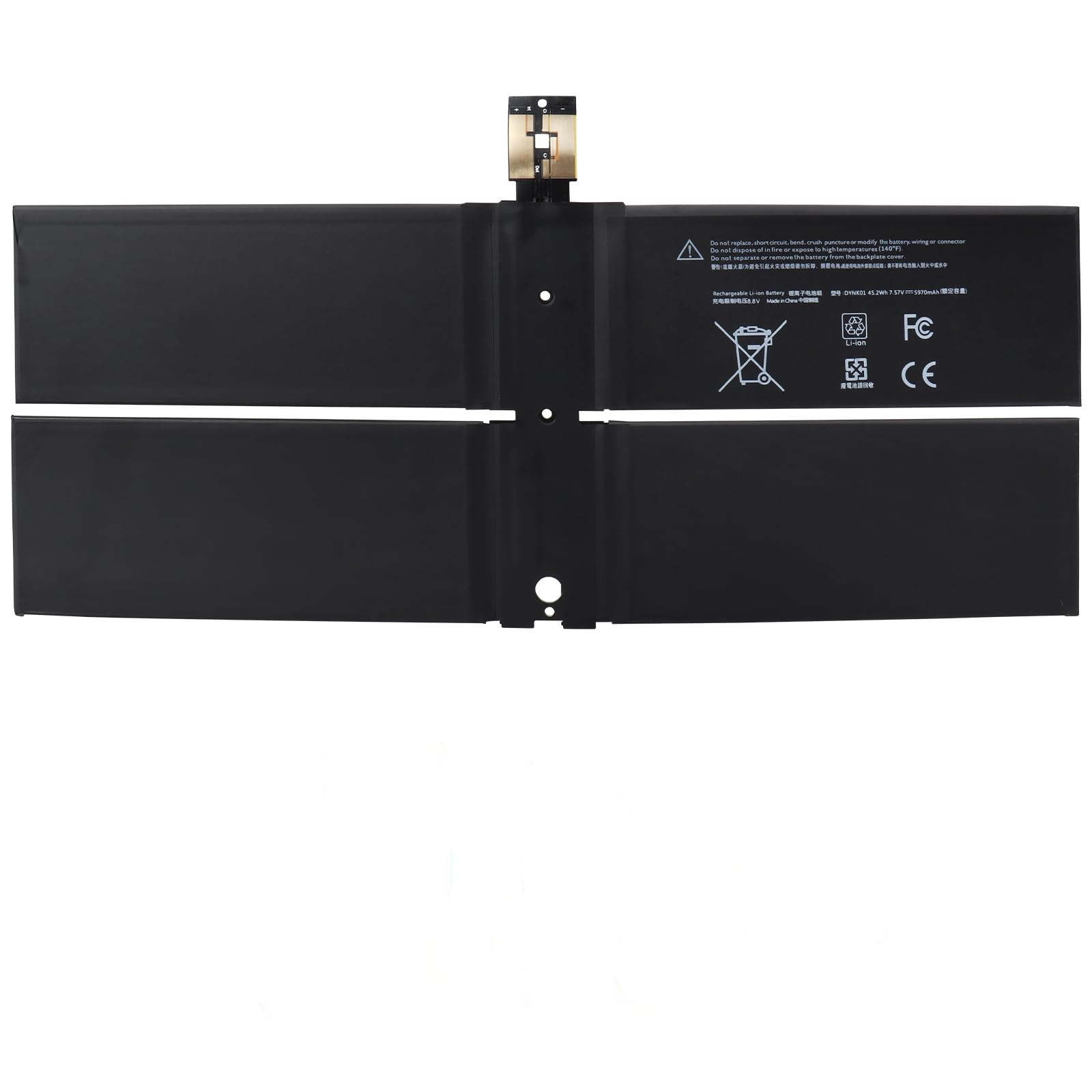 DYNK01 G3HTA036H Batterie Compatible avec Microsoft Surface Laptop 1st Gen 2017 Laptop 2 2nd Gen 2018, Surface Book 1769 1782, Surface 2-LQN-00004 KSR-00001 DAG-00003