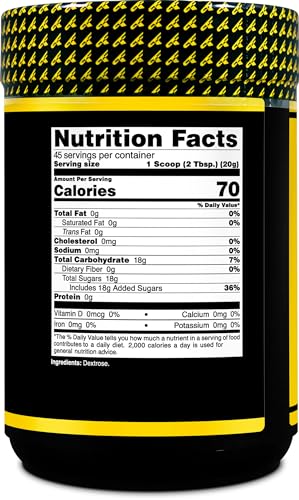 Image of Primaforce Pure Dextrose Powder (2 Pounds, Unflavored) - Your Ultimate Workout Fuel