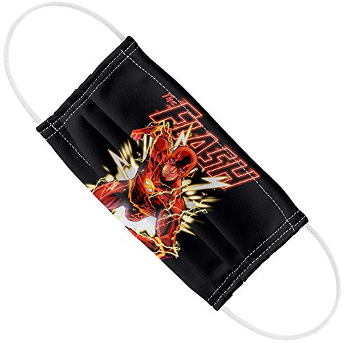 The Flash Glow 1-Ply Reusable Face Mask Covering with Adjustable Nose Wire, Unisex